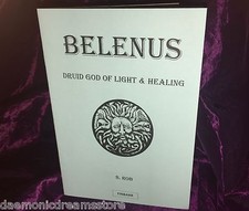 BELENUS Finbarr Grimoire Occult Magick Magic Druid Druidry Witchcraft Wicca