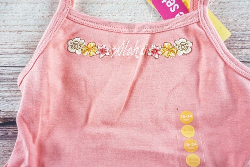 Gymboree Vintage Little Keiki 18-24 Mos Girl Aloha Strappy Dress & Socks Set NWT - Picture 2 of 11