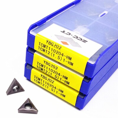 10pcs TCMT110204-HM YBG202 TCMT21.51 ZCC.CT CNC blade Carbide Inserts Original
