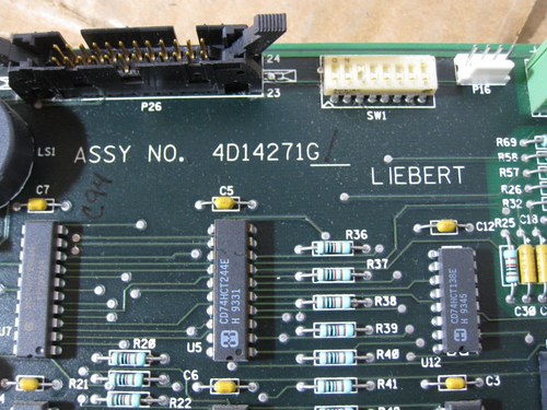 Liebert 4D14271G1 Rev 5 Control Board - Picture 2 of 10