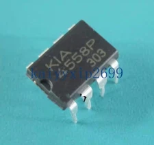 5PCS New dual operational amplifier chip KIA4558P [DIP-8] KIA4558P in stock