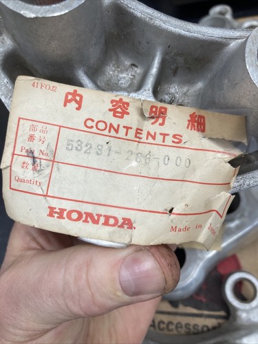 OEM Fork Top Bridge Steering Stem Yoke NOS Honda CB350 CL350 53231-286-000 - Foto 1 di 3