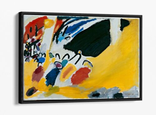 WASSILY KANDINSKY IMPRESSION III CONCERT -FLOAT EFFECT CANVAS WALL ART PIC PRINT - Picture 1 of 12