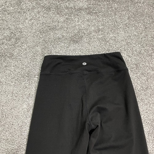 90 Degrees By Reflex Compression leggings Girls Large Black Active Yoga 22x27.5 - Picture 10 of 11