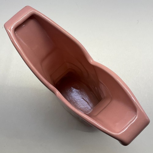 Abingdon USA Pottery #512 Pink Vase - Original Label Vintage USA Art Deco - Picture 3 of 7