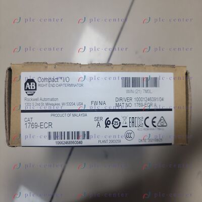 Module D'E/S CompactLogix 1769-ECR (End Cap Right) NEUF Scellé - Allen-Bradley