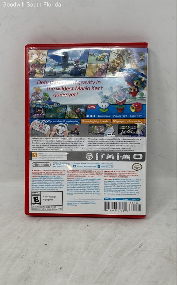 Nintendo Wii Mario Kart 8 Video Game Rated E eBay