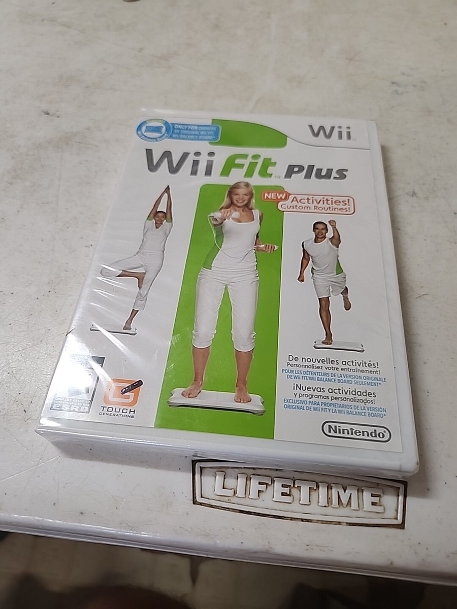 Nintendo Wii FIT PLUS: 2009 Game Only - BRAND NEW - Factory Sealed