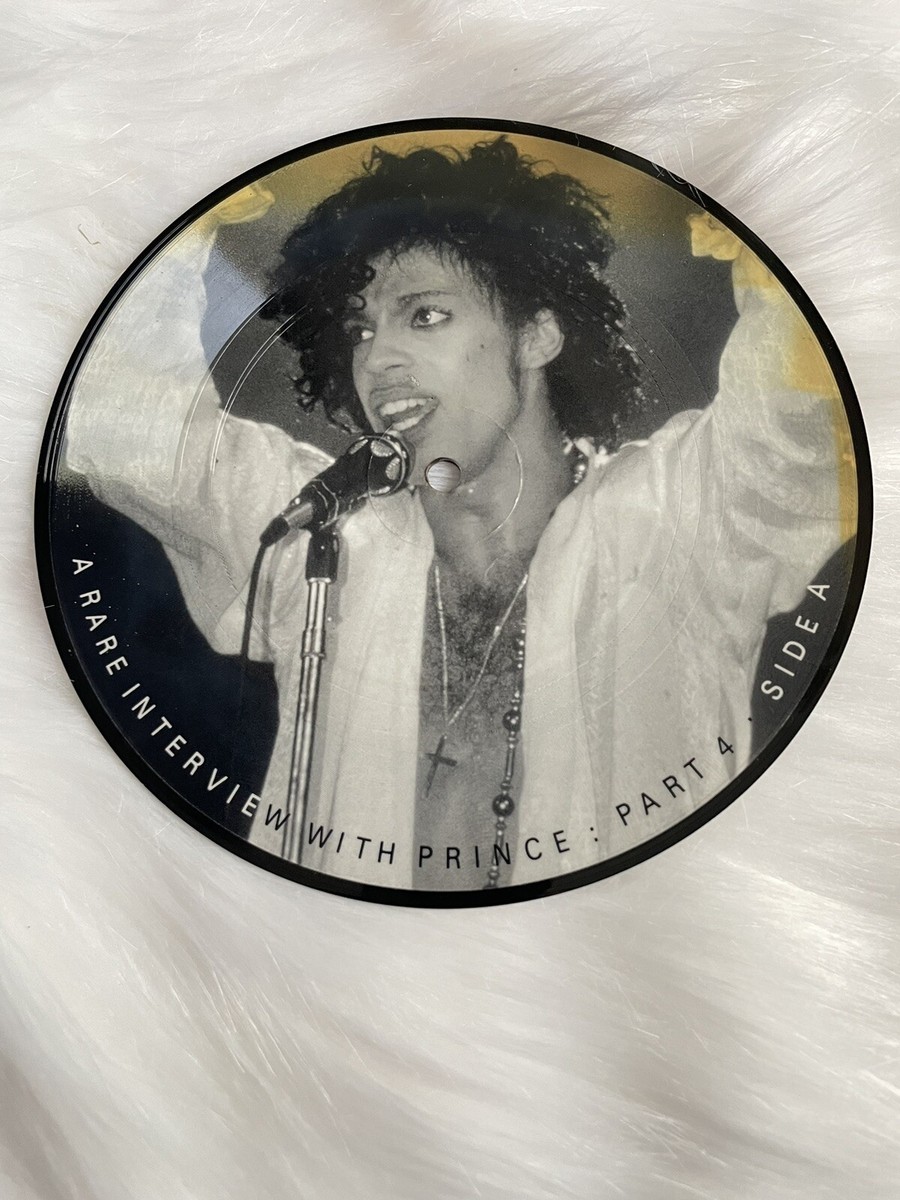 Baktabak 1987 Rare Interview With Prince . Six 7” picture vinyls