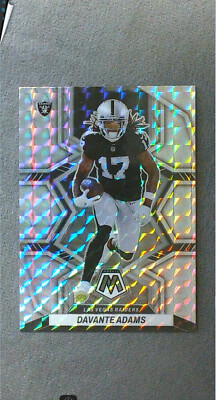 2022 Panini Mosaic Silver Mosaic Prizm #208 Davante Adams Raiders