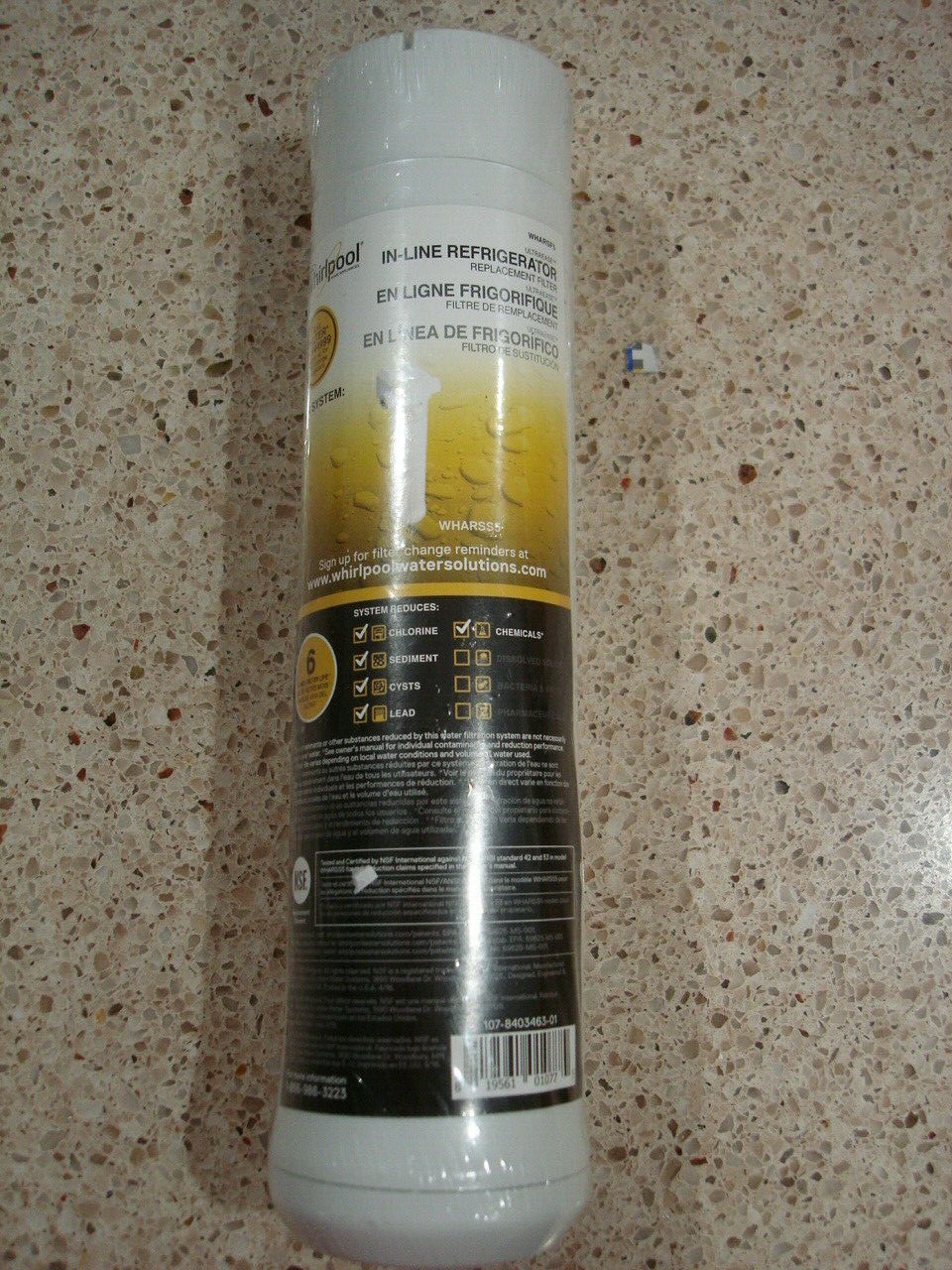 Whirlpool+WHARSF5+UltraEase+Inline+Refrigerator+Replacement+Water