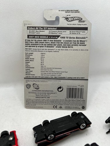 Hot Wheels BATMOBILE 2007 New Models Holloween/ToyCar/other (5) - Picture 17 of 19