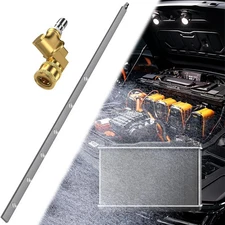 39'' Car Radiator Cleaning Wand 25° Fan Nozzle Car Truck Power Washer Wand Ra...