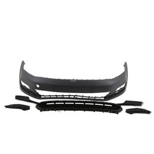 For Vw Golf MK7 2012-2017 Front Bumper Complete Kit No PDC & Washer Holes Primed