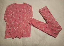 NWT Old Navy Halloween Skeleton Cat Pajamas PJs 2PC Girls 12