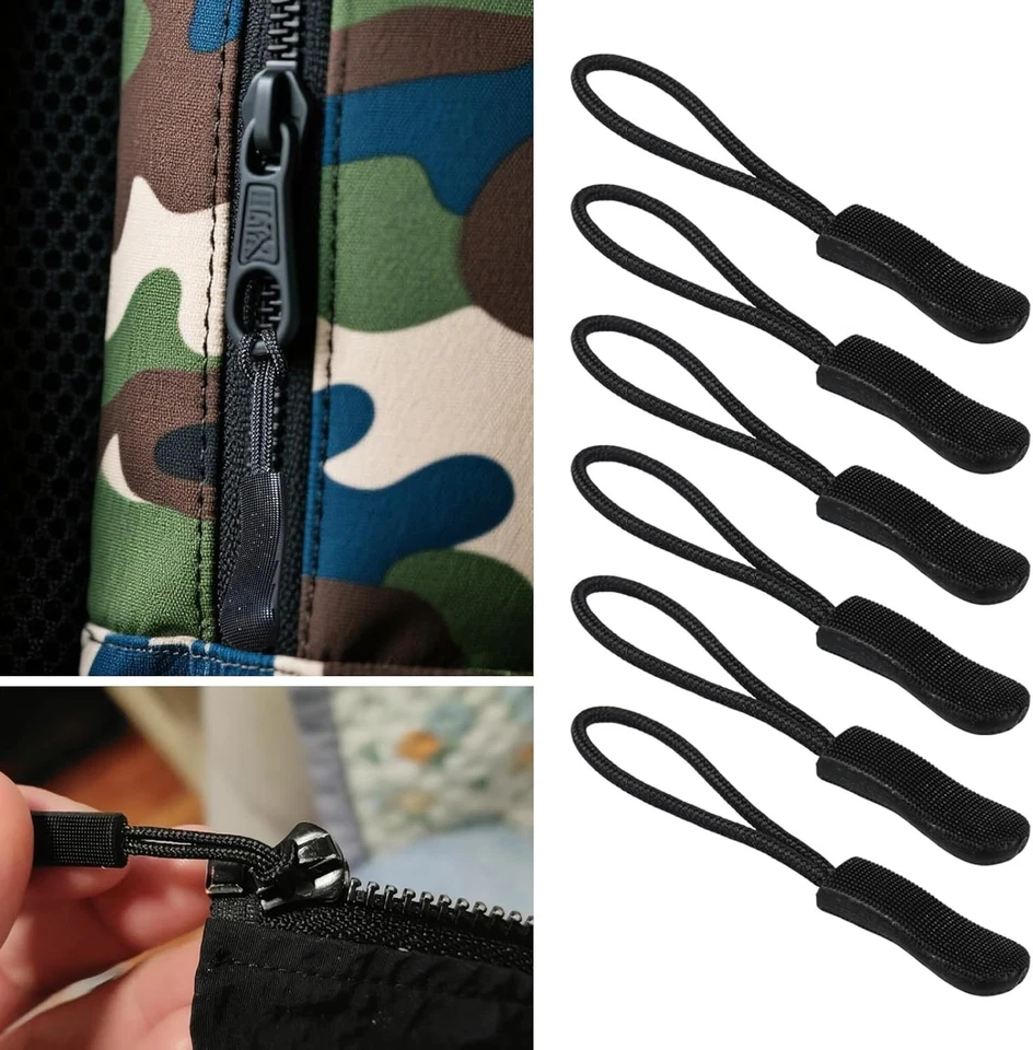 Premium Quality Zipper Pulls Zip pulls Zip Tags Zip Pulls Cord for Bags Jacket - Image 4 of 4