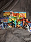 VTG Lot Of 7 Marvel Book And Record Incredible Hulk Fantastic Four  comics As Is