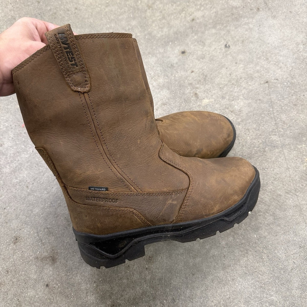 HYTEST EH Met Safety Waterproof Slip Resistant Work Boots  display picture 1