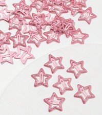 Metal Snap Hair Clips,20 PCS Hair Barrettes for Women - Kawaii 2000s Star Gli...