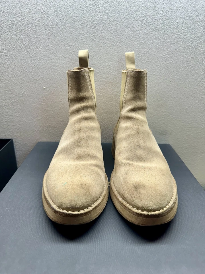 Bota Chelsea Yeezy Temporada 6 Gamuza Gruesa Taupe (100% Auténtica) Foto 4 de 4