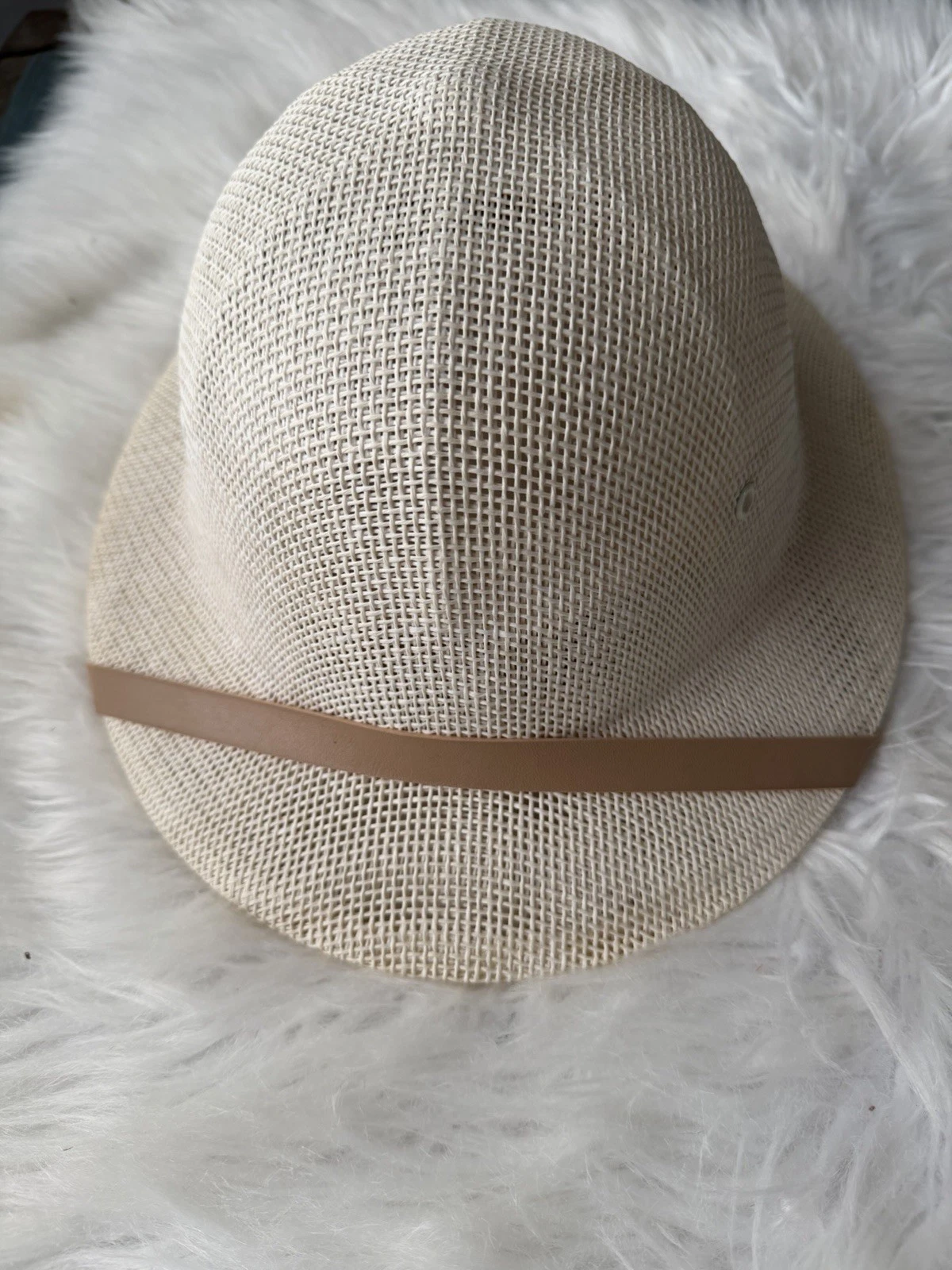 Sun Fari Safari Hat Vintage, Adjustable, US Made, Wendell Fabrics