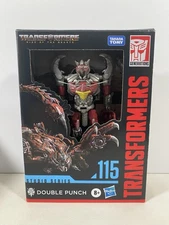 Transformers Studio Series Deluxe Class 115 Double Punch Action Figure New