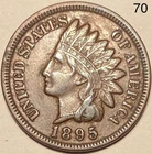 1895 Indian Head Penny Cent