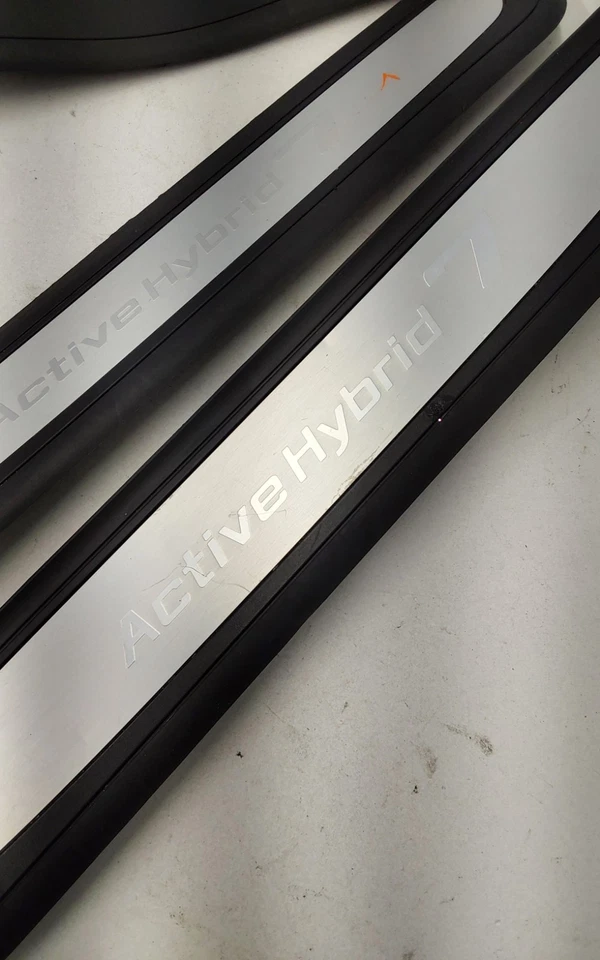 BMW Active Hybrid 2012 7 delantero y trasero M deportivo umbral escalón juego completo OEM Foto 2 de 4