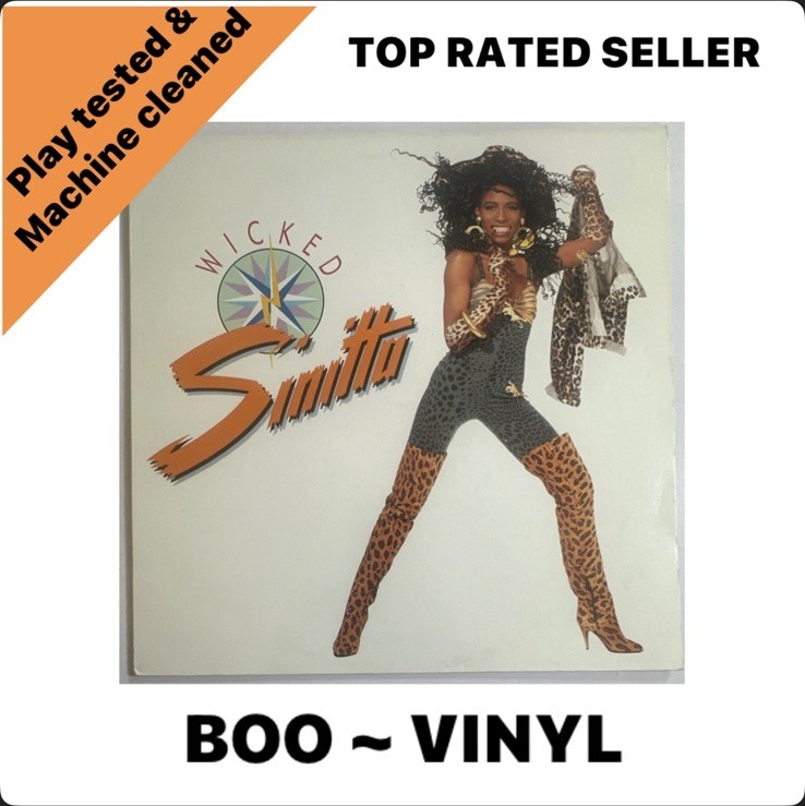 Sinitta ‎– Wicked - Vinyl Lp Record 1989 VG+ / EX Condition