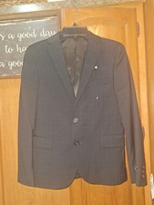 Lauren Ralph Lauren Boys Grey Bloxbury Blazer In A Size 12R. NWT. Preppy, Formal