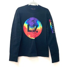 LOUIS VUITTON Virgil Abloh PRINTED INTALSIA GLOVE MOCK NECK apparel/logo trainer