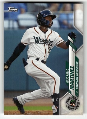 2020 Topps Pro Debut Julio Pablo Martinez #PD-4 Down East Wood Ducks
