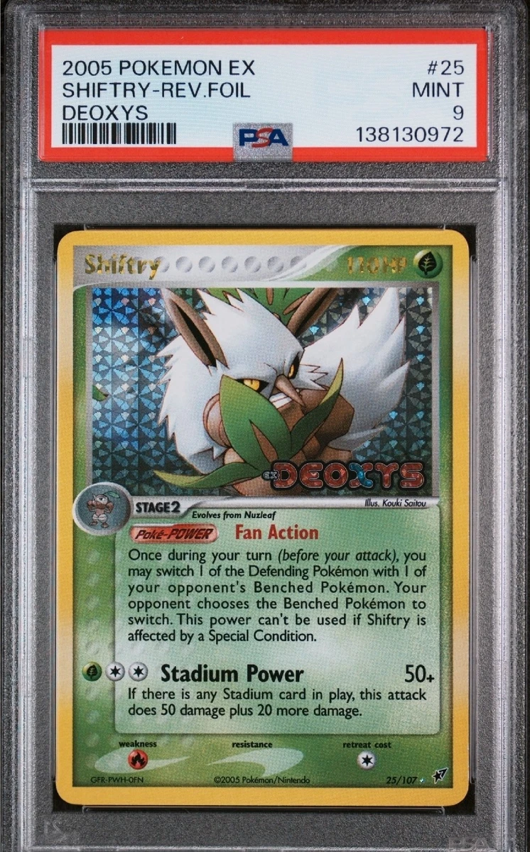 Pokémon TCG Professional Sports Authenticator (PSA) EX Deoxys