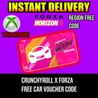Forza Horizon 6 x Crunchy roll: FREE Car V0ucher | Global | Xbox CODE | FH6