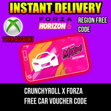 Forza Horizon 6 x Crunchy roll: FREE Car V0ucher | Global | Xbox CODE | FH6