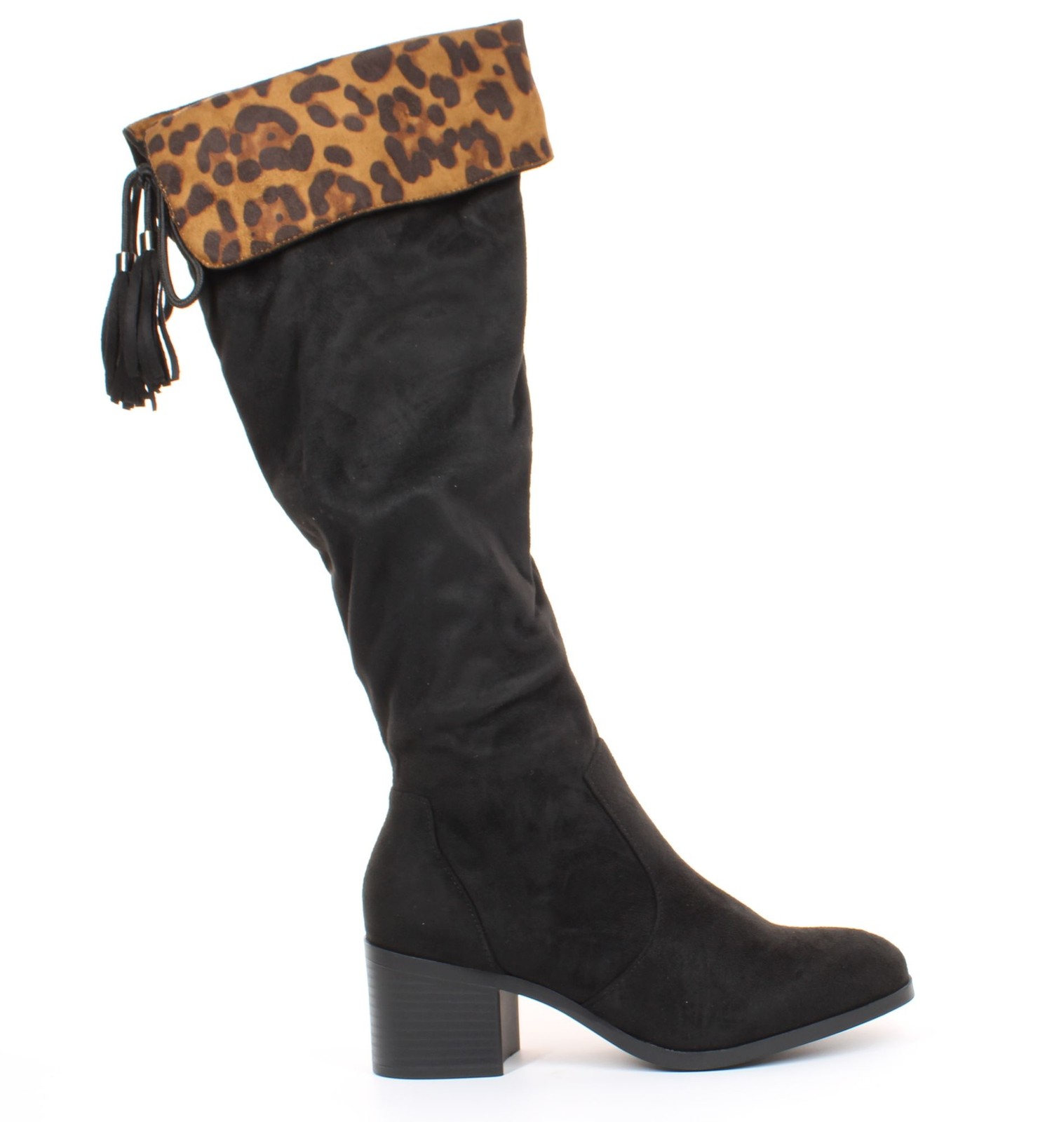 Trary Womens Black Fashion Boots Size 10 JG-1976216