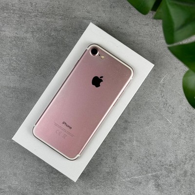 Originalverpackt Apple iPhone 7 32GB Roségold entsperrt Smartphone Akku Zustand Klasse A+