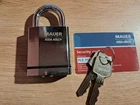 NEW !!! Mauer -ASSA ABLOY High Security Padlock/MLS Patented  Key System