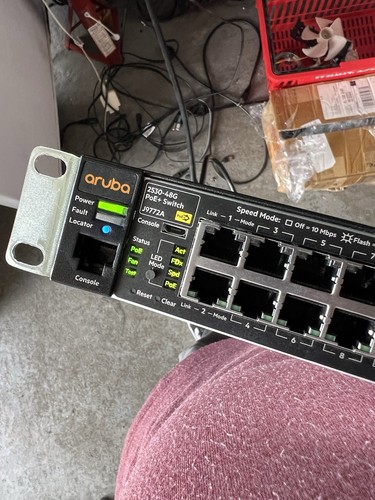 Aruba HPE 2530-48G PoE+ 48 Port Managed Gigabit Switch J9772A - Picture 2 of 4
