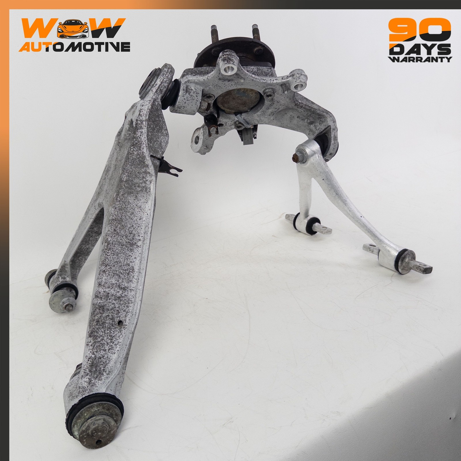 04-13 CADILLAC XLR CORVETTE C6 FRONT LEFT KNUCKLE SUSPENSION CONTROL ARM SET OEM