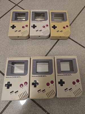 6 Nintendo Gameboy Classic Gehäuse Konsole Game Boy Handheld DMG01 Shell Ersatz