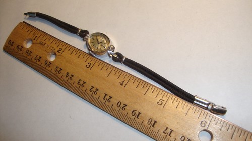 Vintage 1962 Omega 14k Gold & Diamond Women's Watch 483 17j Runs - Picture 11 of 19
