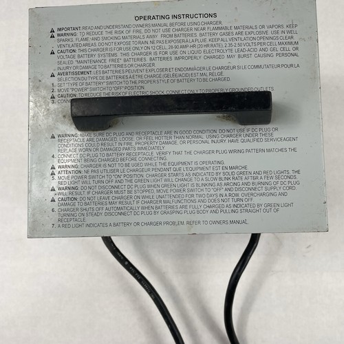 Cargador de batería para silla de ruedas Lester 18330 24 voltios 8A 3 pines Pride - Imagen 5 de 8