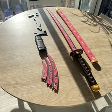 Demon Slayer Katana Kokushibo Kyokoku Wooden Sword 105 Cm Slightly Used