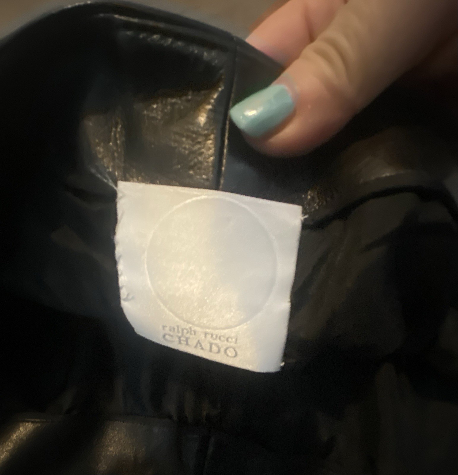 FILA Pantaloni Chado Ralph Rucci in pelle nera gamba dritta 6 8 The Row lusso silenzioso