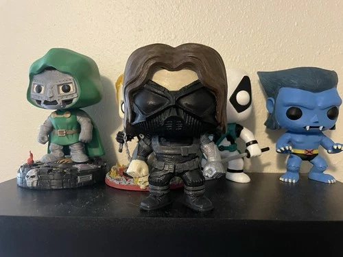Captain America: Winter Soldier Funko Pop Marvel #44 (3D Printed)