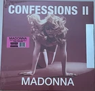 MADONNA CONFESSIONS II -EXCLUSIVE PRIDE EDITION  12” CLEAR VINYL -NEW