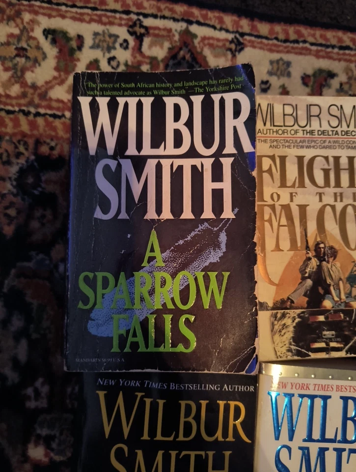 Lot of 10 Wilbur Smith Novels (10  PB) ***READ*** Foto 2 de 4