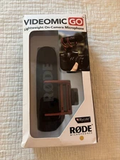 RØDE VideoMic GO Lightweight On-camera Microphone for Content Creation, NIB