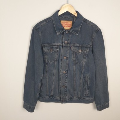 Levis Jeansjacke Herren klein blau Trucker Knopfleiste klassisch Vintage Style 72334